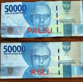 Waspada ! Jelang Lebaran Ditemukan Uang Palsu Beredar. Begini Cara Membedakannya !